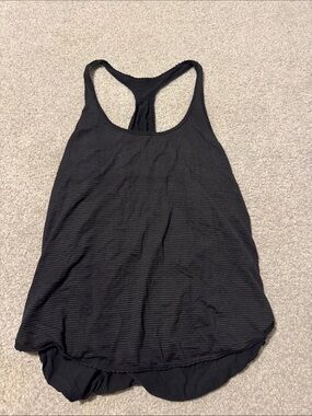 lululemon athletica Black Racerback Tank